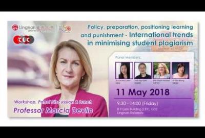 Panel Discussion: International trends in minimizing student plagiarism